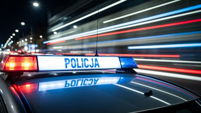 Wandalizm w Trzebini: Zniszczona elewacja kościoła, policja w akcji!