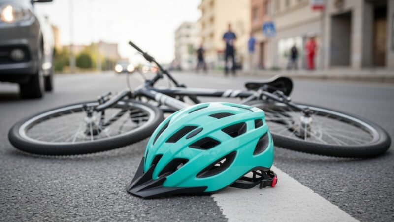 Młodzi cykliści z Krakowa zdobywają umiejętności w miasteczku ruchu drogowego