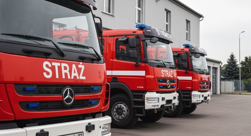 Nowoczesny samochód gaśniczy w Szklarach – wsparcie dla OSP!