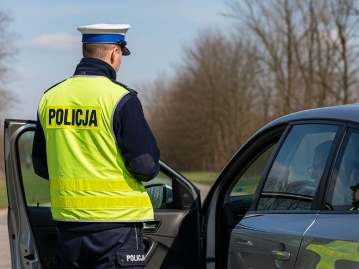 Szybka jazda w Polance Wielkiej: Kierowca stracił prawo jazdy na 3 miesiące!