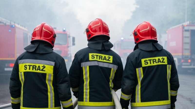 Pożar na dworcu „Czyżyny” opanowany, sytuacja pod kontrolą