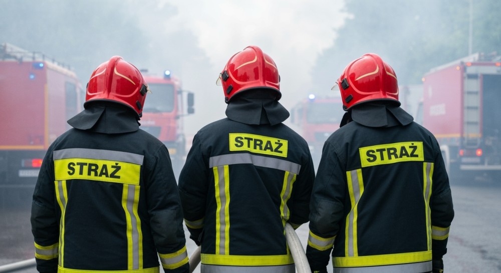 Pożar na dworcu „Czyżyny” opanowany, sytuacja pod kontrolą