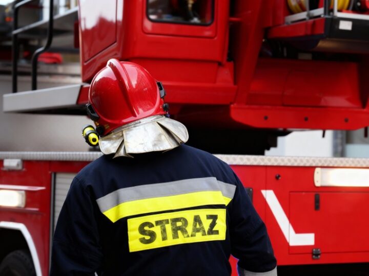 Zastępca komendanta PSP w Krakowie na jubileuszu 662-lecia UJ