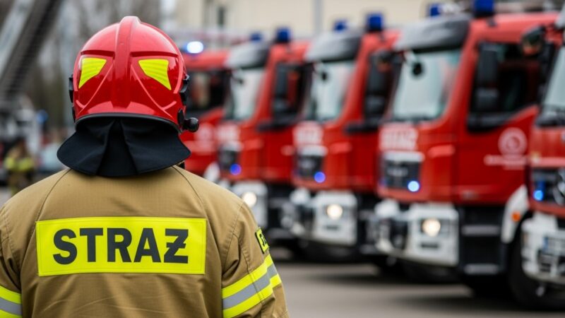 Wakacyjne bezpieczeństwo Krakowa: Strażacy w akcji!