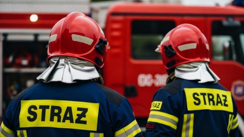 Gmina Kłaj wprowadza innowacyjny projekt dla bezpieczeństwa straży pożarnej
