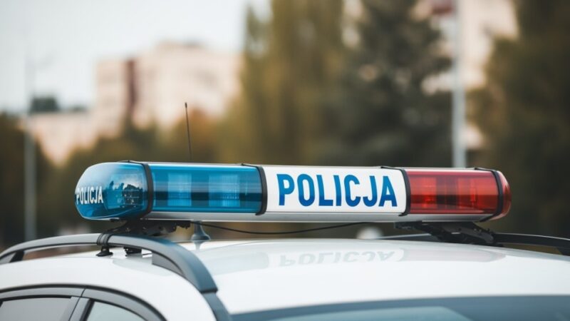Jeżozwierz na wolności! Policjanci ratują nietypowego uciekiniera w Myślenicach