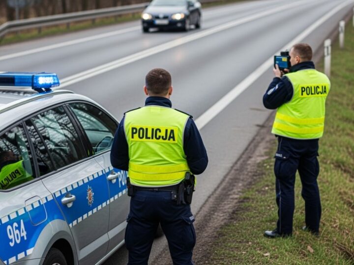 Drift na ulicach Nowego Targu: 19-latek z mandatem i punktami karnymi