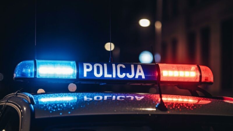 Pijany napastnik zaatakował kobietę na przystanku w Krakowie