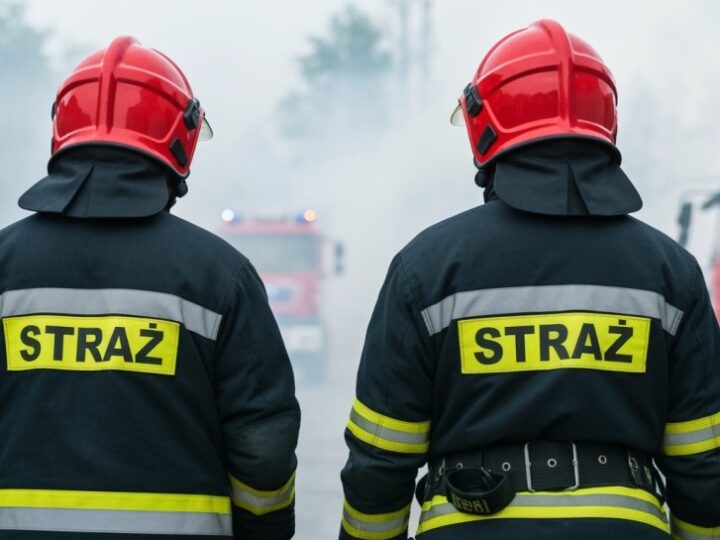 Podpalacz z Budzowa: Chaos i groźby w piątkowe popołudnie