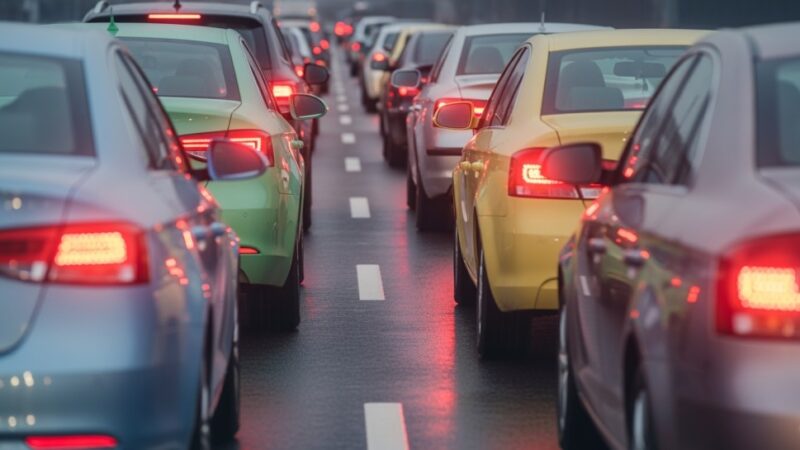 Kraków w chaosie: Ulewa przewróciła drzewo i zablokowała ruch w centrum