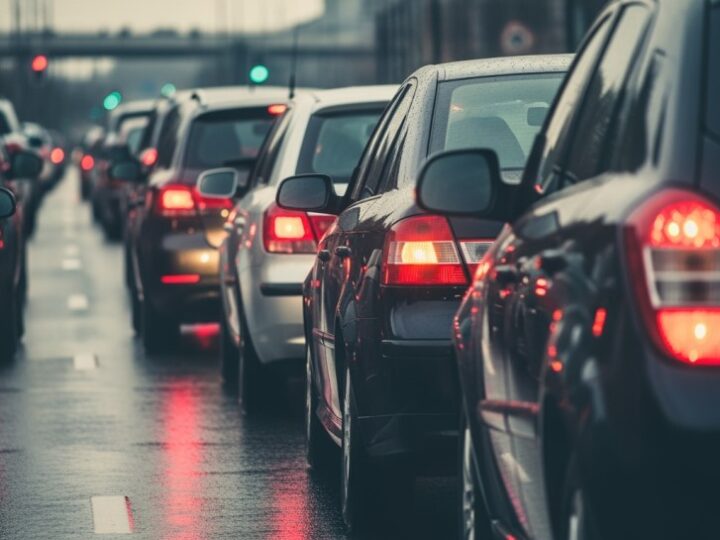 Zablokowana ul. Batorego: kierowcy Porsche paraliżują komunikację MPK w Krakowie