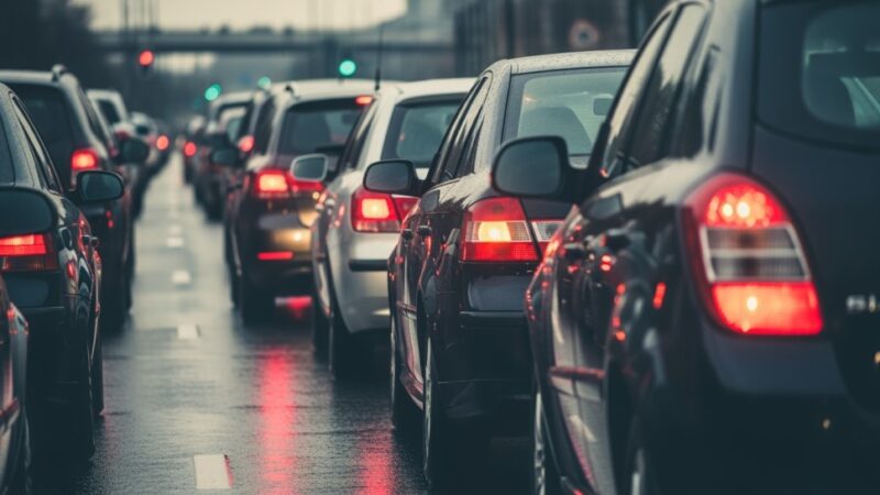 Zablokowana ul. Batorego: kierowcy Porsche paraliżują komunikację MPK w Krakowie