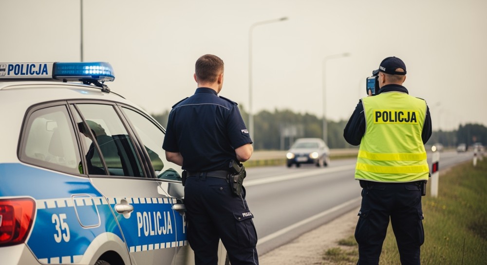 Pijany kierowca z trzema promilami i zakazem prowadzenia pojazdów zatrzymany przez policję
