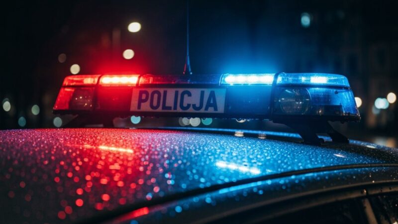 Brutalny atak z maczetą w Pcimiu: Policja szybko zatrzymała sprawców