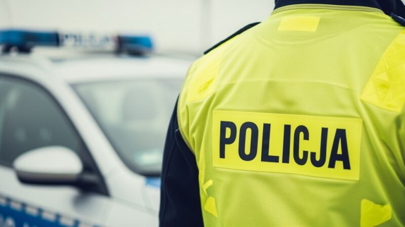 Nietrzeźwy kierowca ciężarówki zatrzymany w Stróży – poważne zagrożenie na drodze!