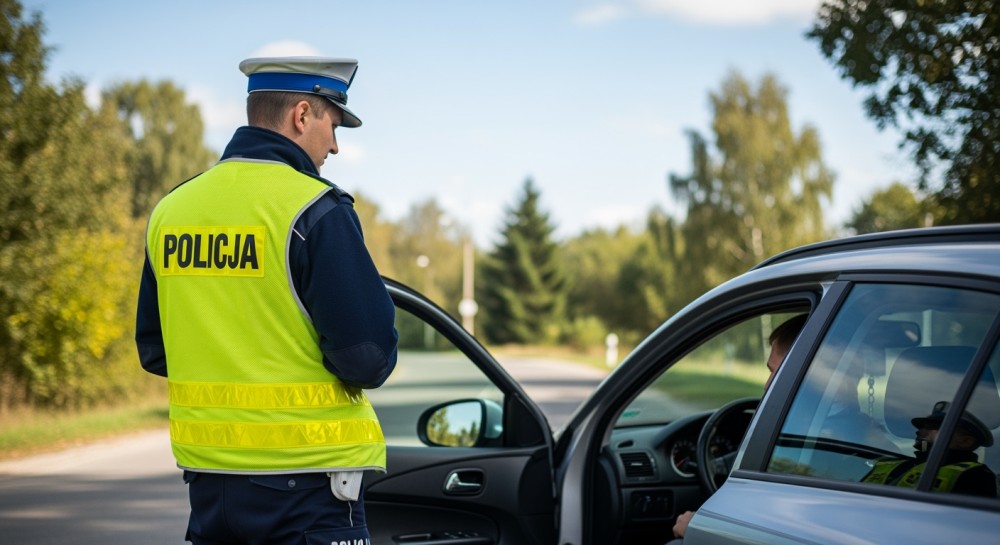 Motocyklista na ucieczce: Pościg w Chabówce za pijanym kierowcą z zakazem