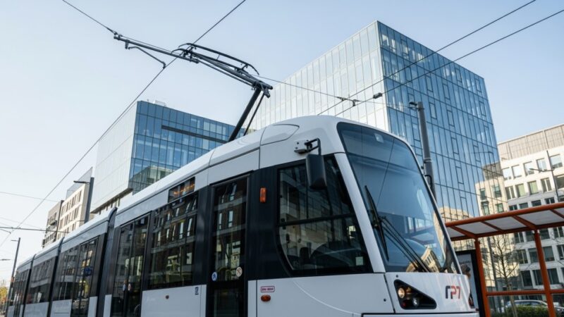 Zabytkowy tramwaj z Krakowa zachwyca Śląsk w 125-lecie elektryków