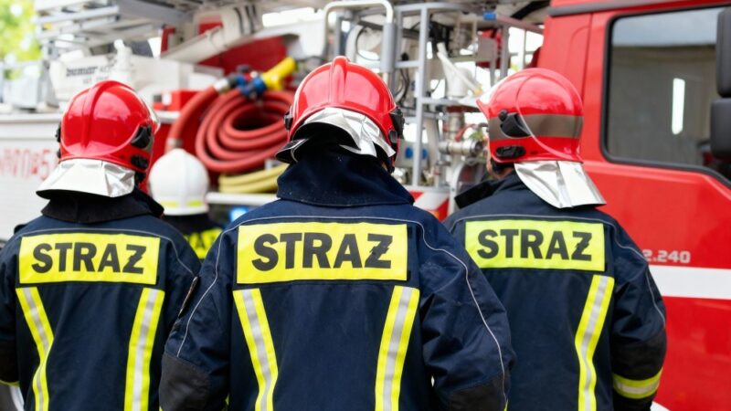 Młodzież z Zalesia odkrywa świat strażaków w Krakowie