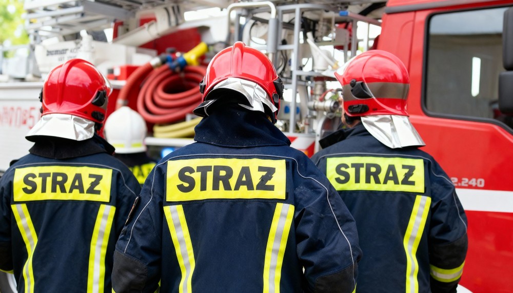 Młodzież z Zalesia odkrywa świat strażaków w Krakowie