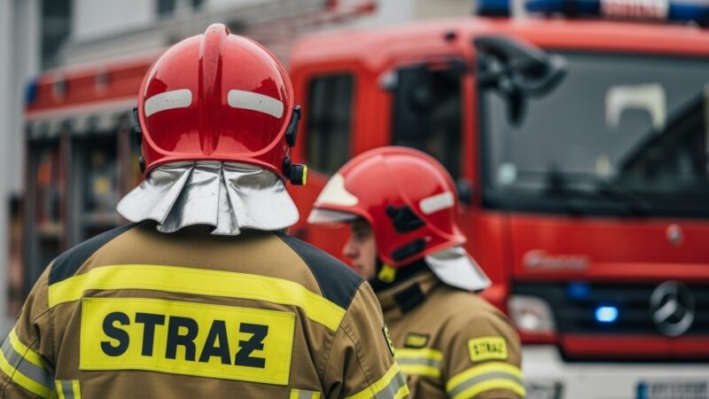 Kraków w akcji: strażacy testują gotowość na zagrożenia kryzysowe