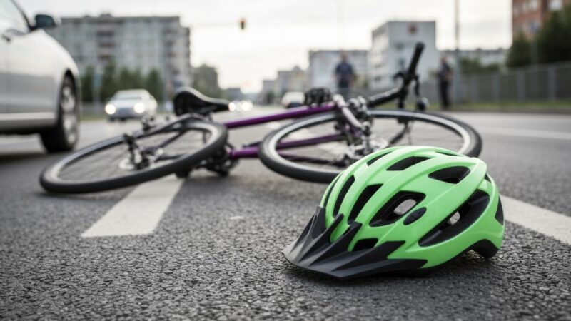 Brzeszcze. 18-latek na rowerze z 1,5 promila w organizmie trafił do szpitala