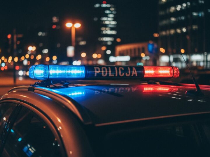 Nocny wandal złapany na gorącym uczynku