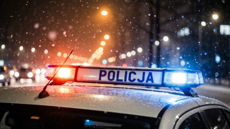Kierowca w Oświęcimiu jechał jak pijany, ale to udar był przyczyną!
