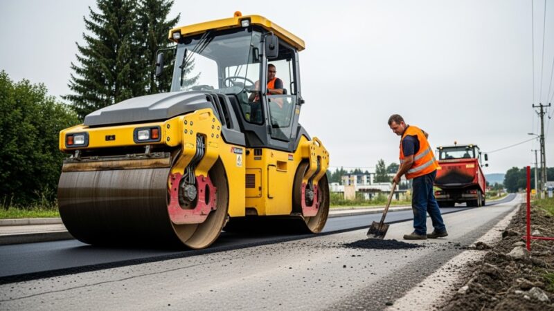 Modernizacja ul. Świętego Floriana w Lusinie zakończona, czekają poprawki!