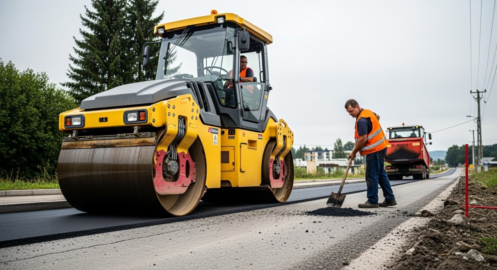 Modernizacja ul. Świętego Floriana w Lusinie zakończona, czekają poprawki!