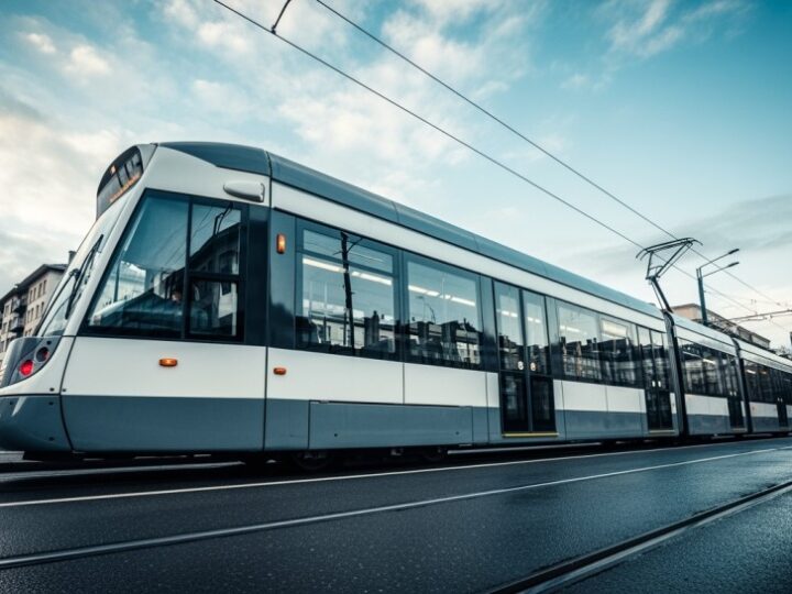 Nowoczesny węzeł tramwajowy zmienia oblicze Krakowa przy Teatrze Bagatela