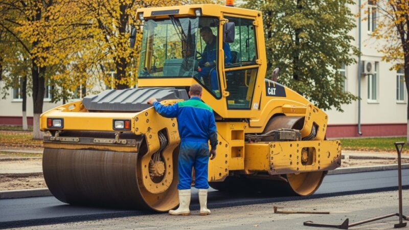 Inwestycje drogowe w Krzeszowicach: Nowe nawierzchnie dla lepszego bezpieczeństwa!