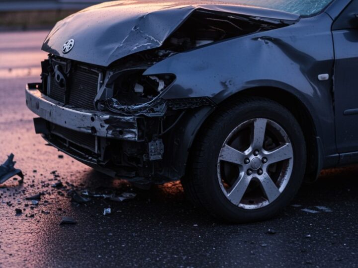 Stracił panowanie nad Audi i dachował
