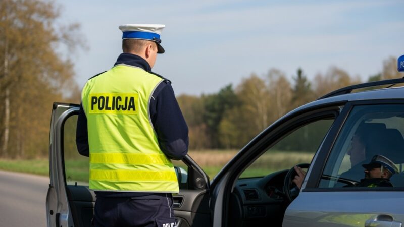 Kobieta bez prawa jazdy wpadła w ręce policji podczas kontroli prędkości