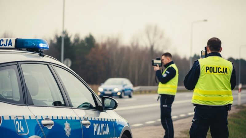 Ekspresowy pirat drogowy: 111 km/h w strefie 60!