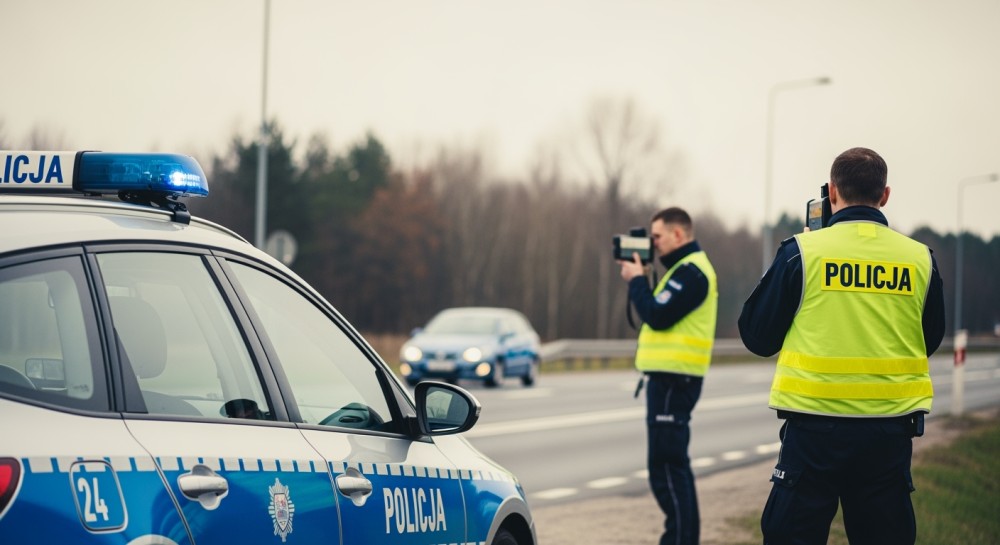 Ekspresowy pirat drogowy: 111 km/h w strefie 60!