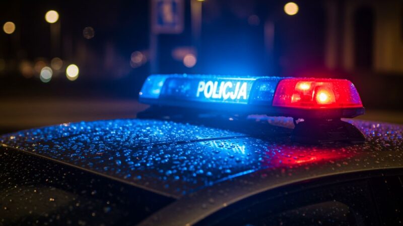 50-latek aresztowany po serii włamań i pożaru w Wieliczce
