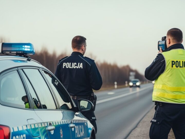 Dachowanie kierującej samochodem osobowym. W organizmie miała ponad 3 promile alkoholu.