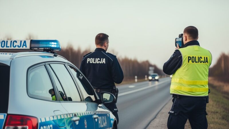 Dachowanie kierującej samochodem osobowym. W organizmie miała ponad 3 promile alkoholu.