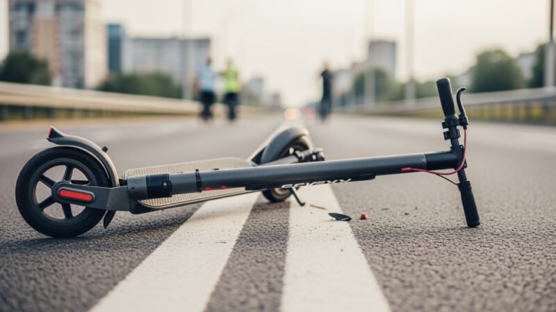 Bezpieczna droga do szkoły: Policjanci rozdają kaski młodym rowerzystom i hulajnogom