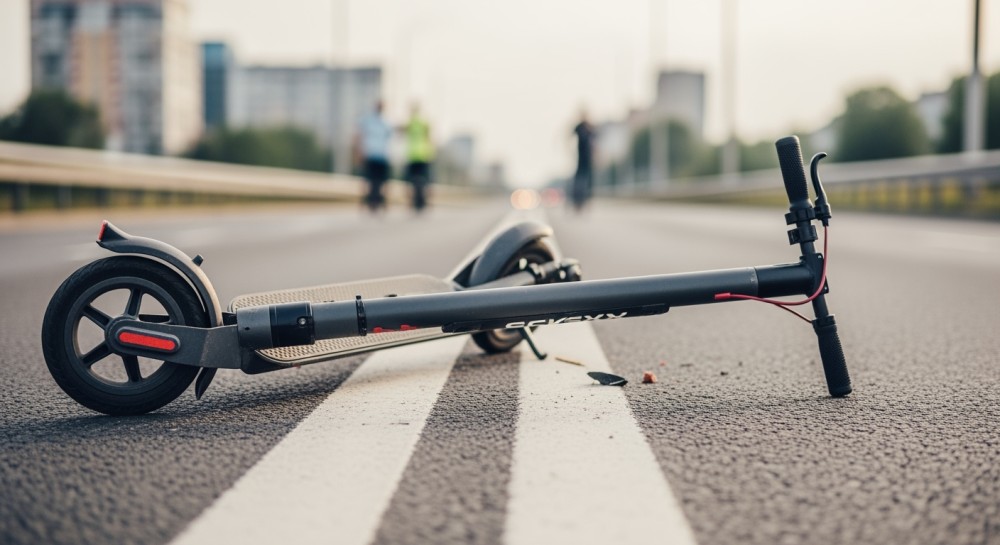 Bezpieczna droga do szkoły: Policjanci rozdają kaski młodym rowerzystom i hulajnogom