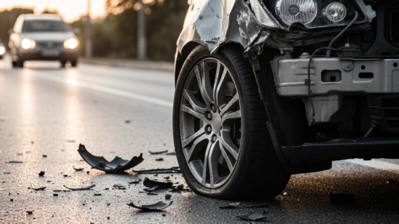 Tragedia na drodze: śmiertelny wypadek w powiecie proszowickim