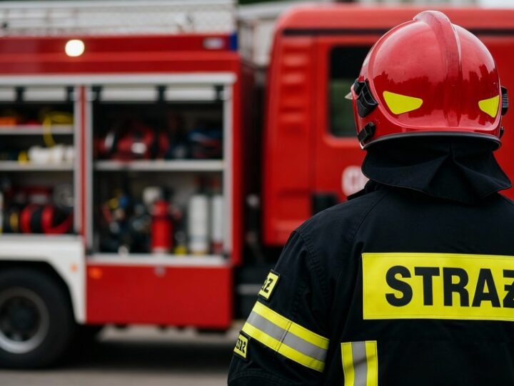 Strażacy ochotnicy z Łużnej zdobywają nowe umiejętności dzięki policji z Gorlic