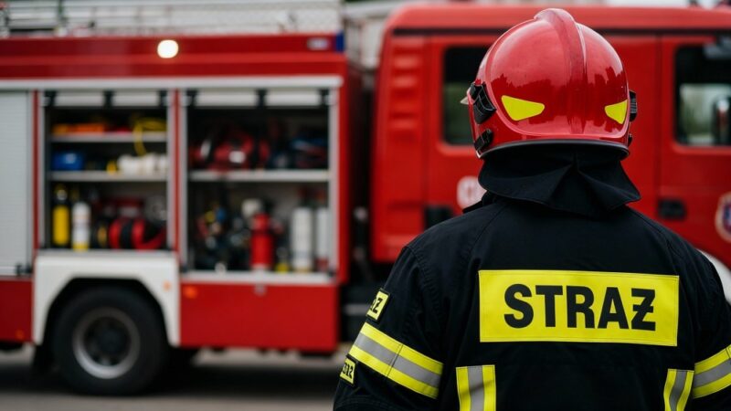 Strażacy ochotnicy z Łużnej zdobywają nowe umiejętności dzięki policji z Gorlic
