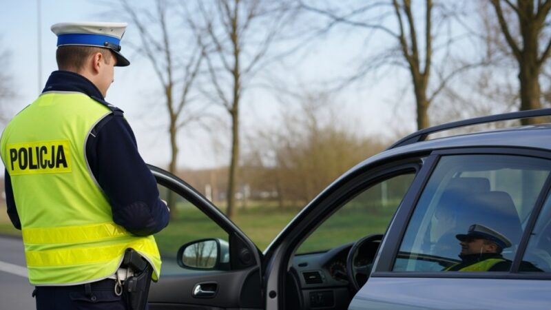 Krakowskie drogi pod lupą: policyjne kontrole w weekend przynoszą efekty