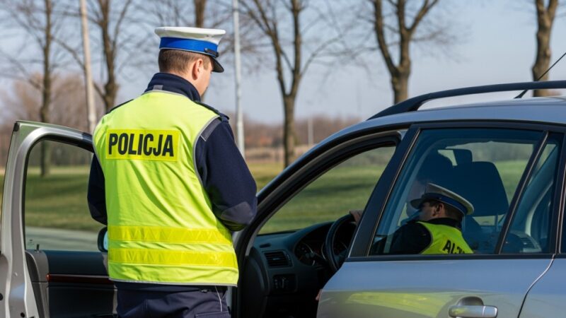 Pijany kierowca wjechał w budynek w Męcinie!