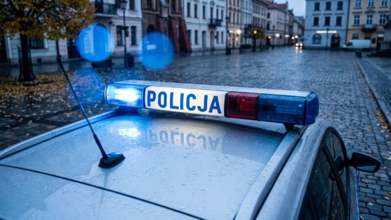 Policjant w akcji: Zatrzymanie poszukiwanego w Alwerni!