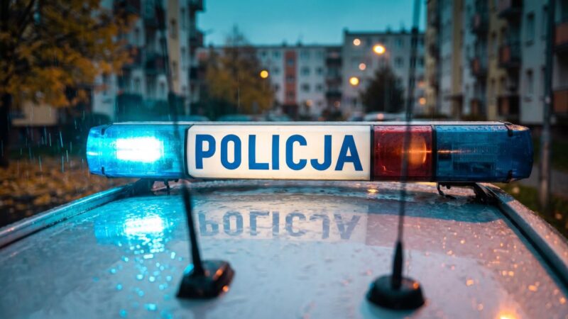 Andrychów: Policja zatrzymała dwóch mężczyzn za uszkodzenie mienia