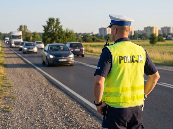 Wrzesień na drogach powiatu krakowskiego: statystyki, wypadki i policyjne działania