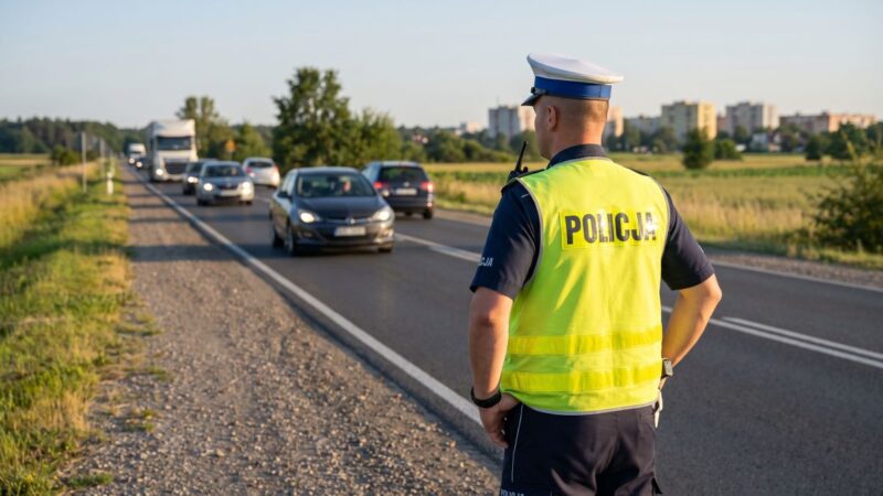 Wrzesień na drogach powiatu krakowskiego: statystyki, wypadki i policyjne działania