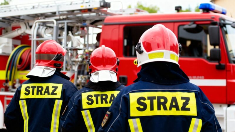 Gminne ćwiczenia ratownicze: strażacy w akcji w Gdowie